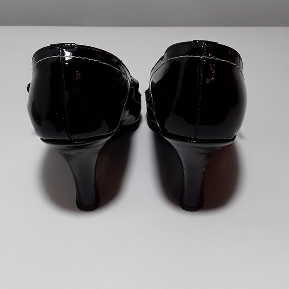 Massimo Baldi leather high heal wedge shoes - Picture 4 of 6